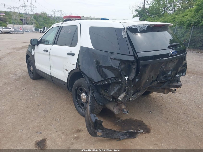 Vin: 1fm5k8arshgc66902, lot: 45438652, ford utility police interceptor 20173
