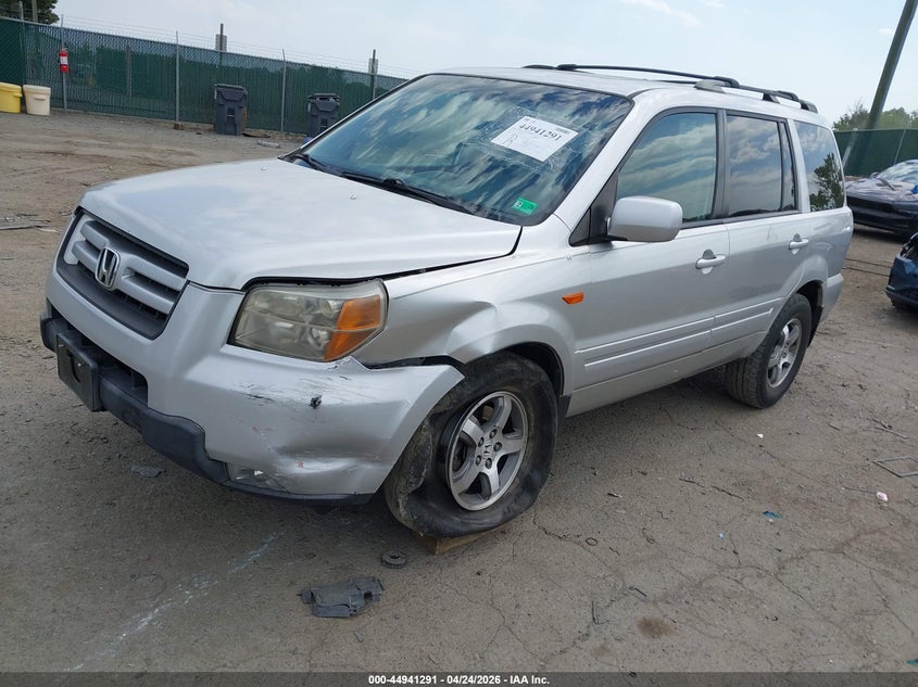5FNYF18597B006401 2007 Honda Pilot Ex-L photo 1