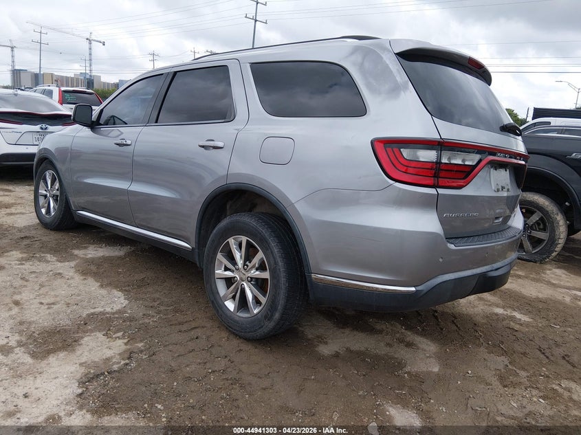 Vin: 1c4rdhdg4fc200808, lot: 45438700, dodge durango limited 20153
