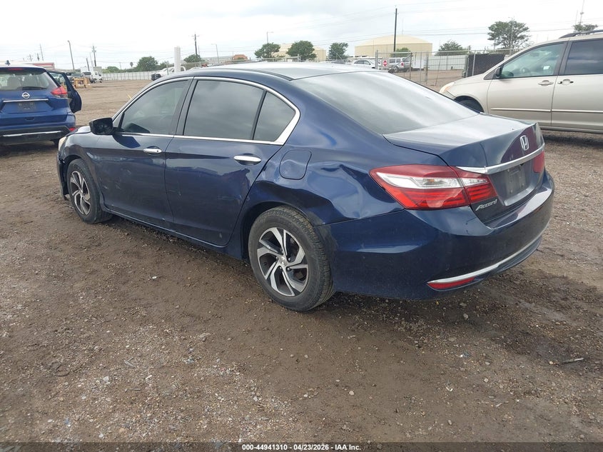 2016 HONDA ACCORD auction photo 3
