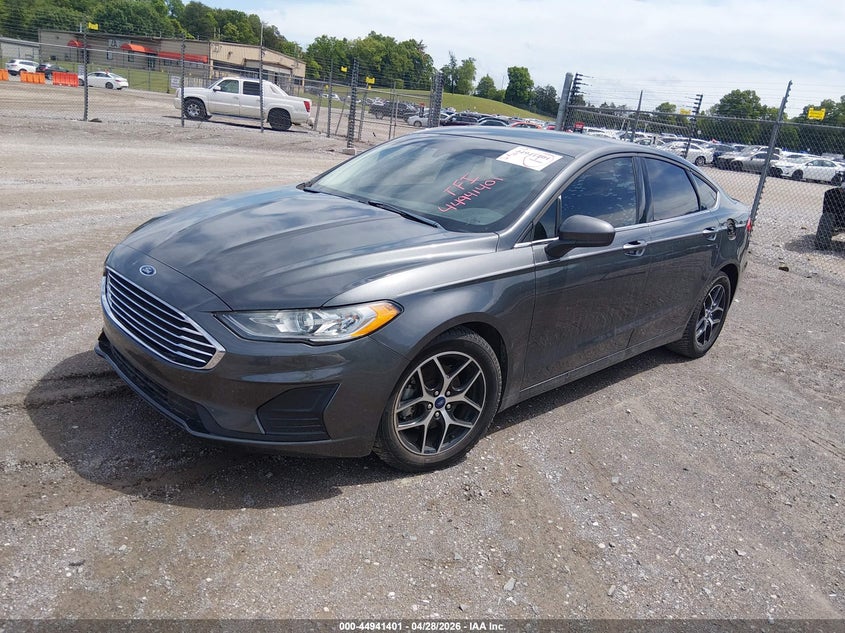 2019 Ford Fusion Se 3FA6P0HD0KR102016 photo 1