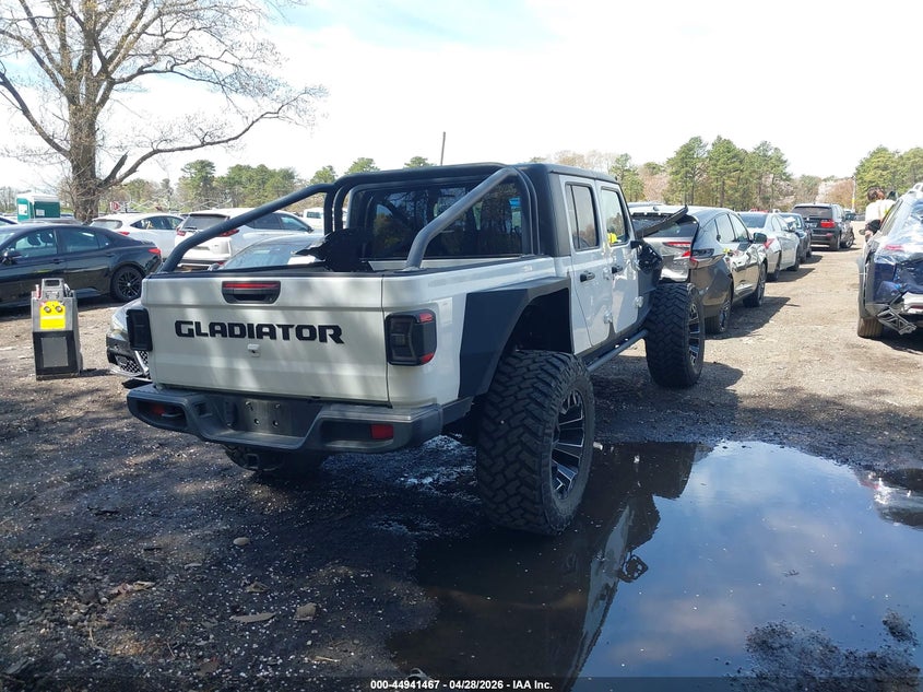 Vin: 1c6hjtag0ml564286, lot: 45438863, jeep gladiator sport s 4x4 20214