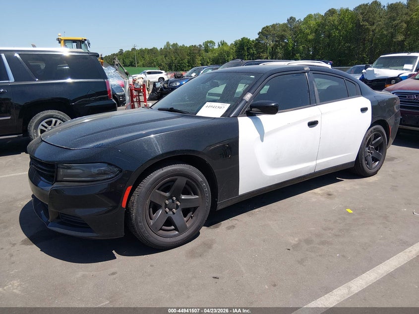 Vin: 2c3cdxat7jh169629, lot: 45438903, dodge charger police rwd 20182