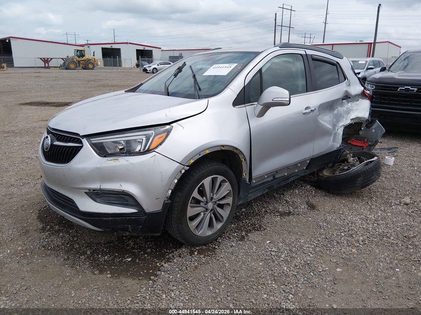 Vin: kl4cjasb2kb707715, lot: 45438941, buick encore fwd preferred 20192