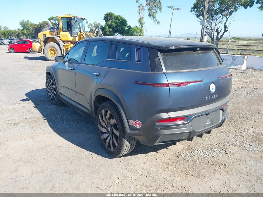 Vin: vcf1zbu22pg003064, lot: 45439060, fisker ocean one 20233