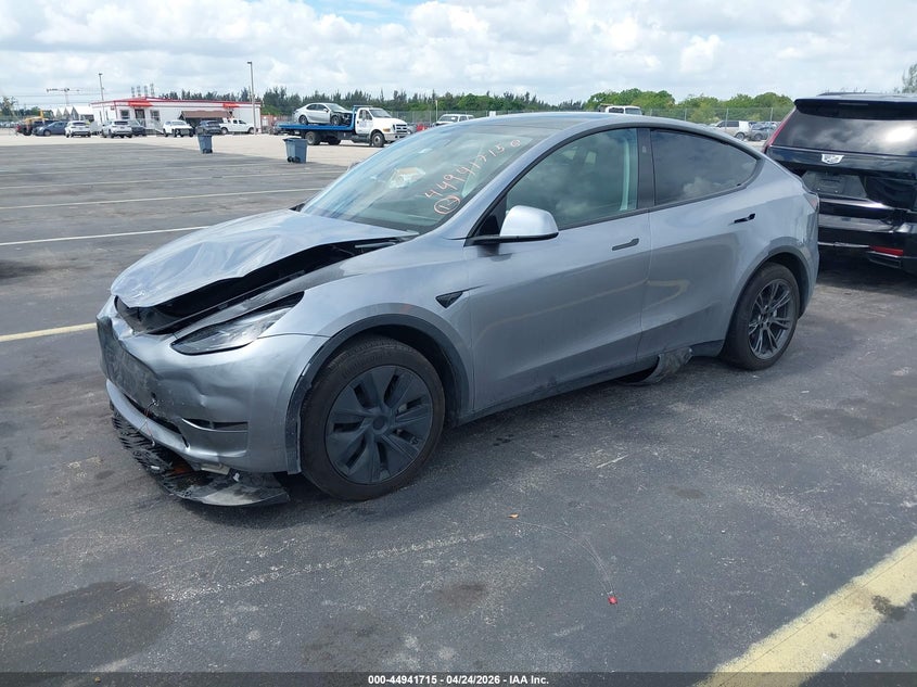 Vin: 7saygded5sa378904, lot: 45439111, tesla model y long range dual motor rear-wheel drive 20252