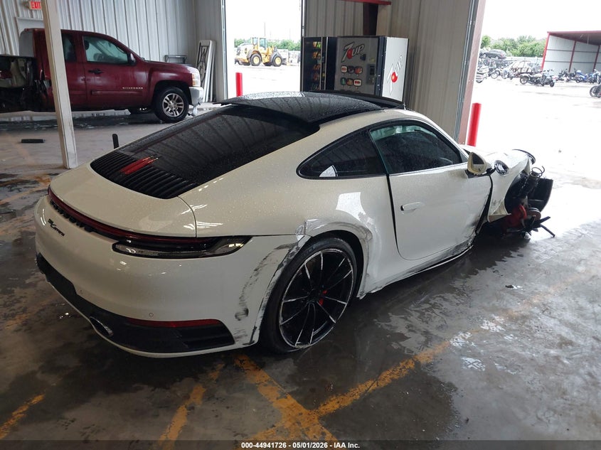 Vin: wp0aa2a92ms205808, lot: 45439122, porsche 911 carrera 20214