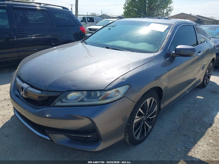 1HGCT2B81HA002110 2017 HONDA ACCORD EX-L V6 photo 1