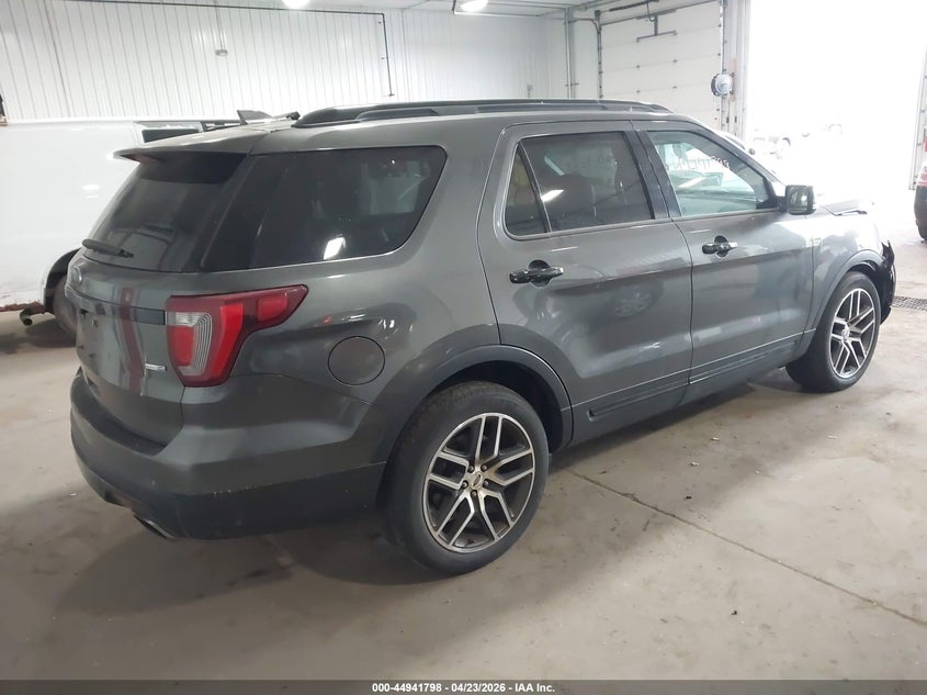 Vin: 1fm5k8gt0ggb86621, lot: 45439195, ford explorer sport 20164