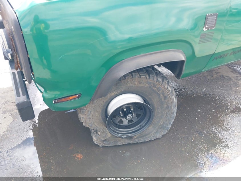DODGE POWER WAGON 1977 VIN 0000W14BE85167180