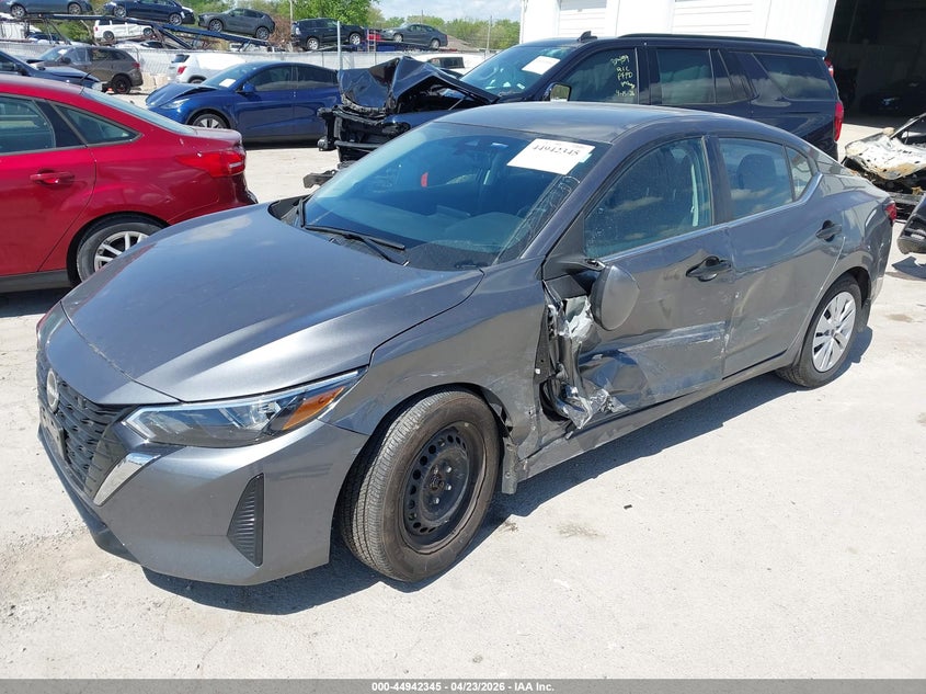 2025 Nissan Sentra S 3N1AB8BV1SY222743 photo 1