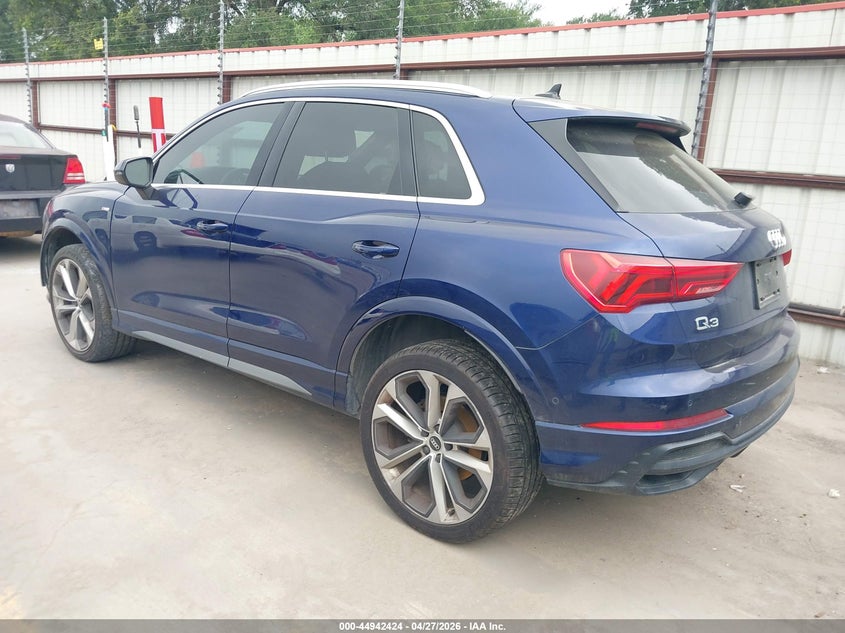 2021 AUDI Q3 PREMIUM PLUS 45 TFSI S LINE QUATTRO TIPTRONIC — Фото 3