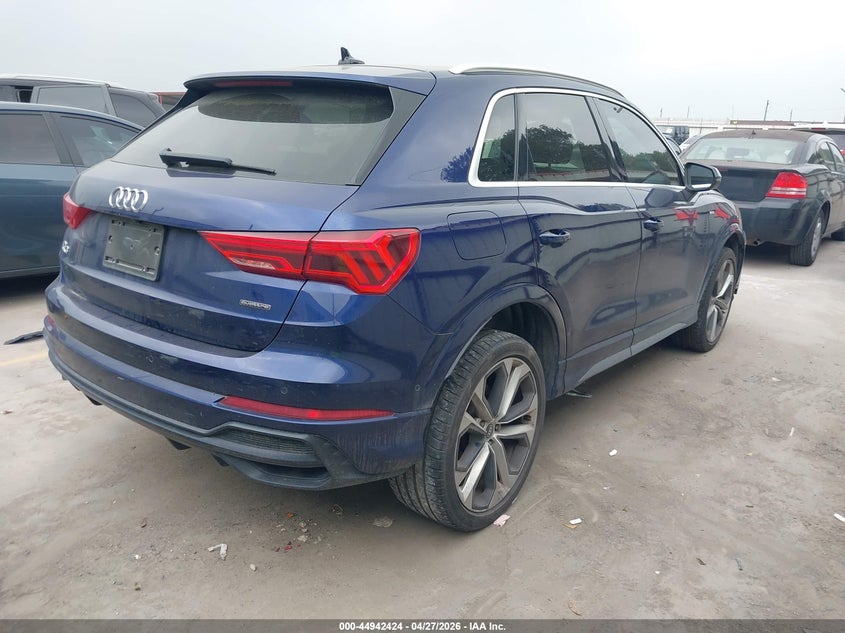 2021 AUDI Q3 PREMIUM PLUS 45 TFSI S LINE QUATTRO TIPTRONIC — Фото 4