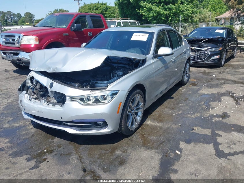 Vin: wba8b9g38hnu54624, lot: 45439885, bmw 330i 20172