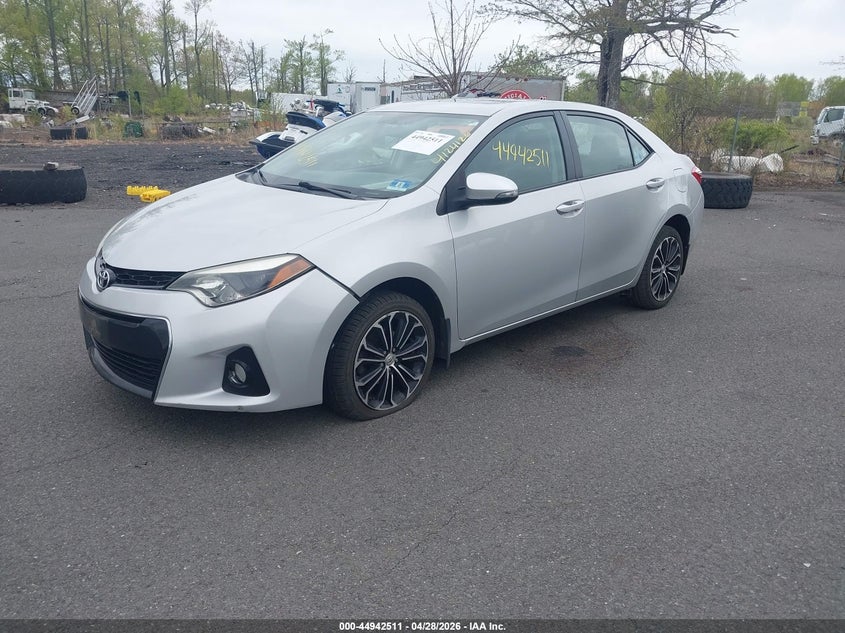 Vin: 2t1burhe8gc649109, lot: 45439907, toyota corolla s plus 20162