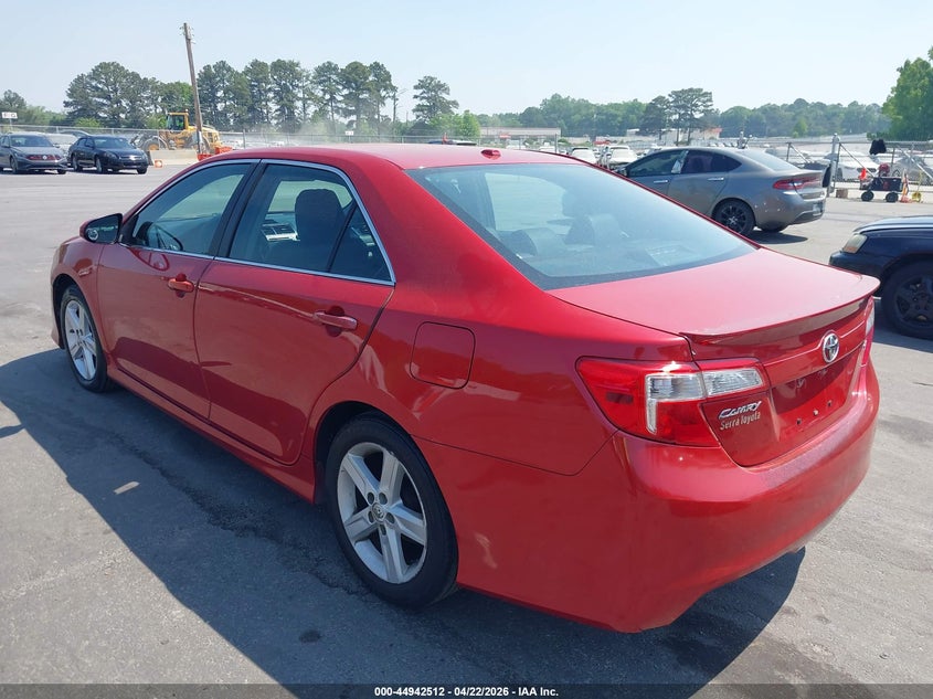 2012 Toyota Camry L/Le/Se/Xle/Se Sport Limited Edition