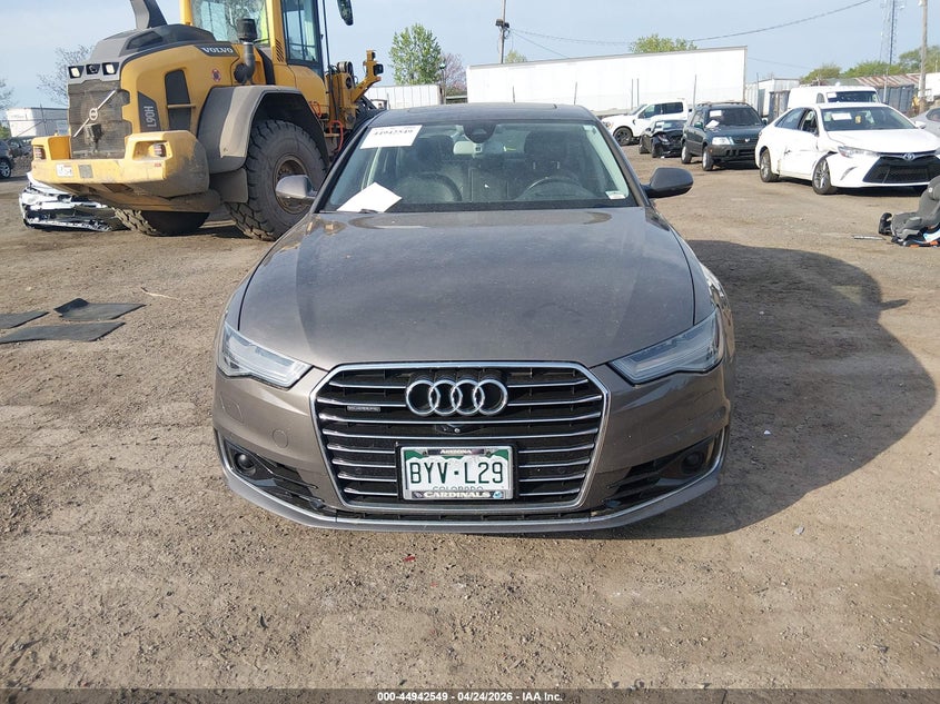 2016 Audi A6 3.0T Premium Plus VIN: WAUHGAFC5GN008787 Lot: 44942549
