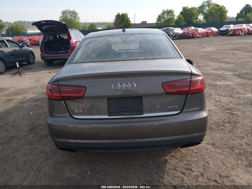 2016 Audi A6 3.0T Premium Plus VIN: WAUHGAFC5GN008787 Lot: 44942549