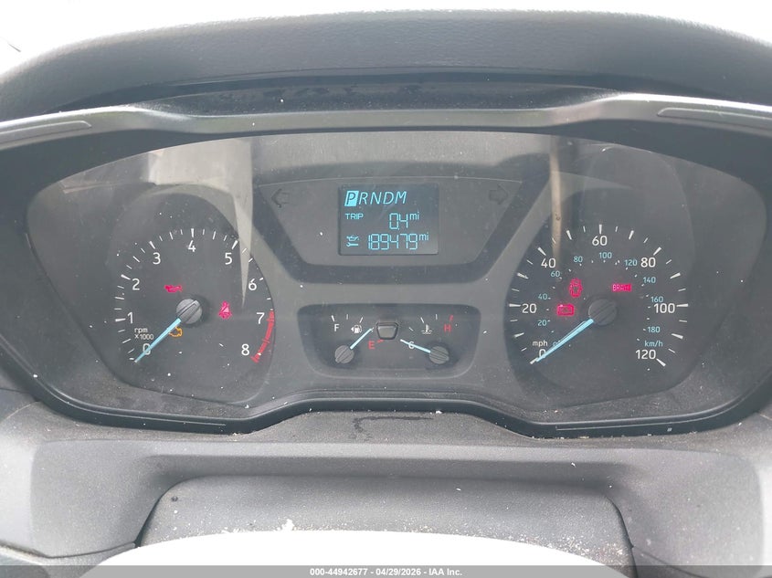 2016 FORD TRANSIT VAN 3.7L V-6 DOHC, VVT, 270HP