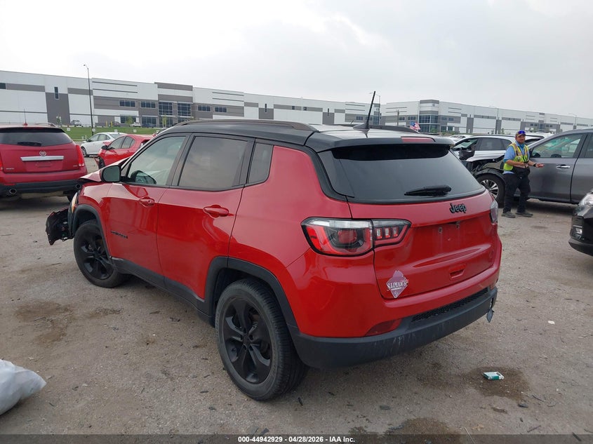 Vin: 3c4njcbb2jt322307, lot: 45440325, jeep compass altitude fwd 20183