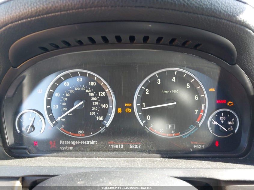 2011 BMW 750I VIN: WBAKA8C58BCY36665 Lot: 44943111