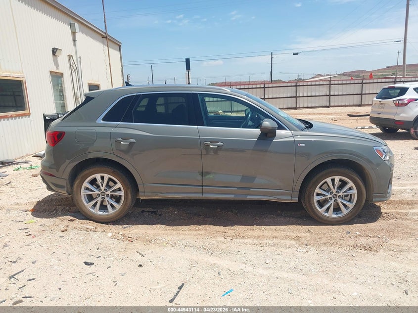 2025 Audi Q3 Premium 45 Tfsi S Line Quattro Tiptronic VIN: WA1DECF3XS1014047 Lot: 44943114