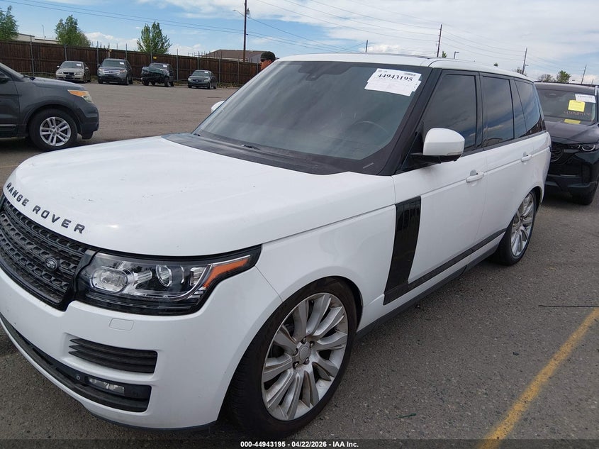 2014 Land Rover Range Rover 5.0L V8 Supercharged/5.0L V8 Supercharged Ebony Edition