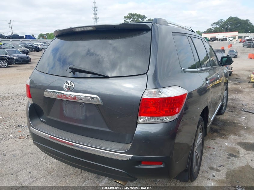 Vin: 5tdyk3eh8cs057013, lot: 45440651, toyota highlander limited v6 20124