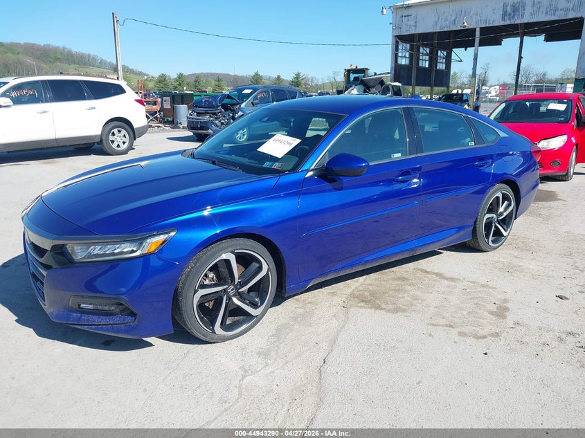 VIN 1HGCV1F39KA065658 2019 HONDA ACCORD SPORT
