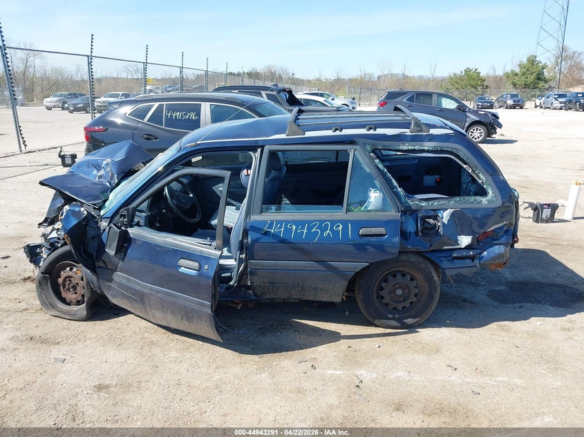 1993 Ford Escort Lx VIN: 1FAPP15J7PW371736 Lot: 44943291
