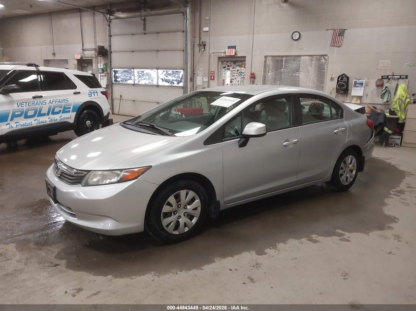2012 Honda Civic Lx 2HGFB2F57CH527165 photo 1