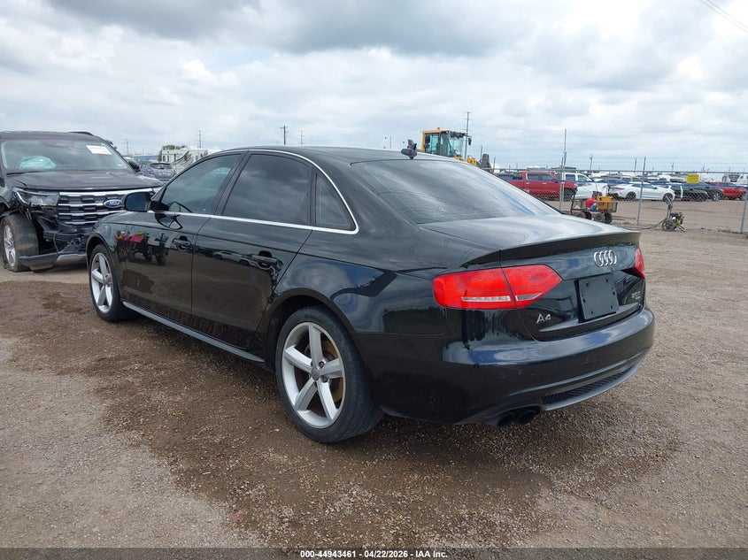 Vin: wauffafl0cn010452, lot: 45440857, audi a4 2.0t premium 20123
