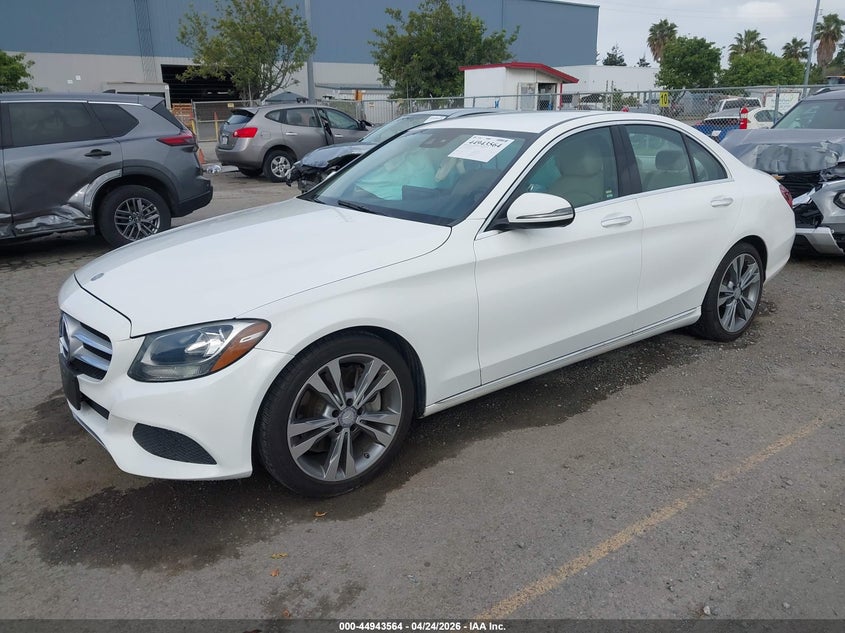 2017 Mercedes-Benz C 300 55SWF4JB9HU206736 photo 1