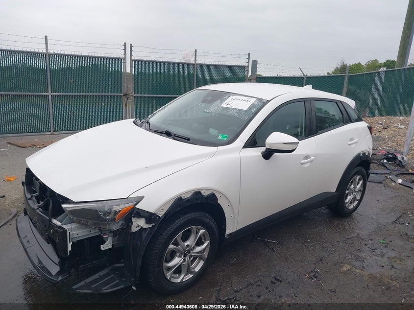 Vin: jm1dkdb72l1473698, lot: 45441004, mazda cx-3 sport 20202