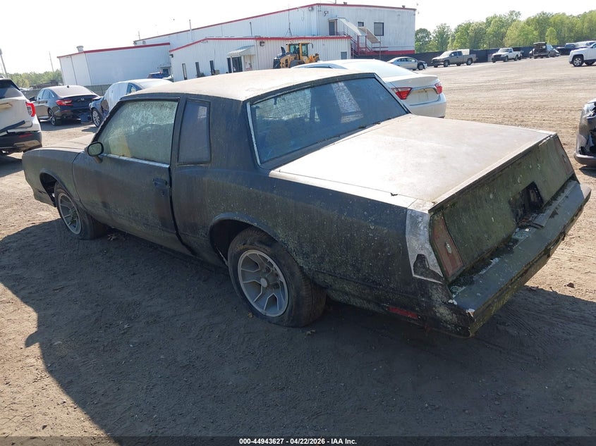 1984 Chevrolet Monte Carlo