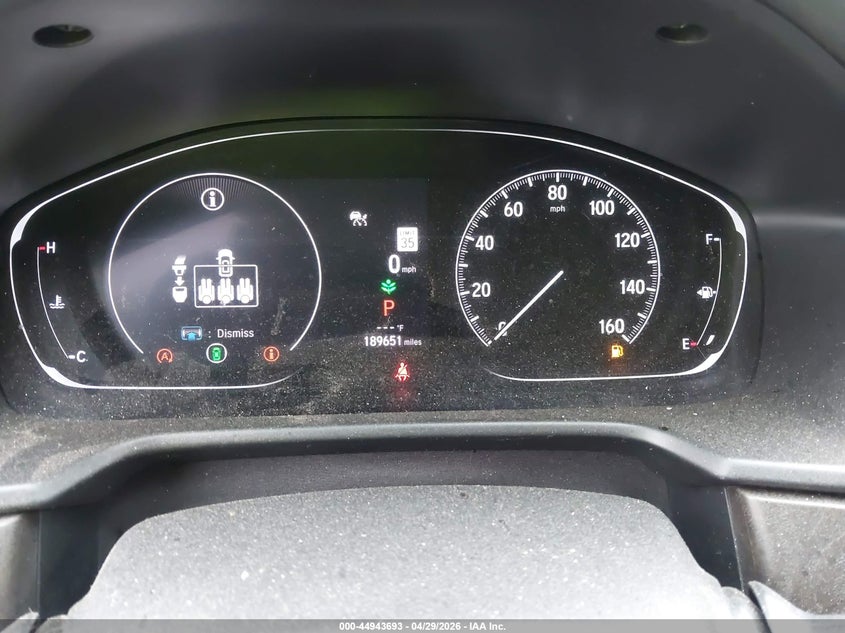 VIN 1HGCV1F5XMA013489 2021 HONDA ACCORD EX-L