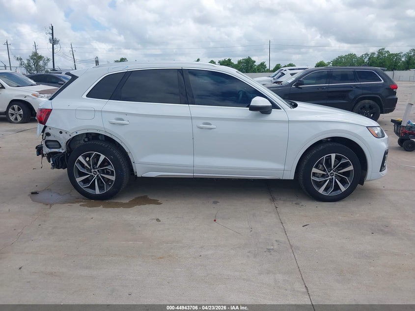 2021 Audi Q5 Premium Plus 45 Tfsi Quattro S Tronic VIN: WA1BAAFY2M2051304 Lot: 44943706