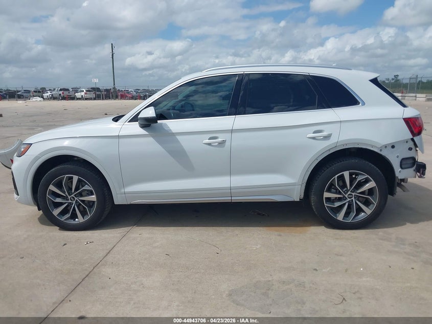 2021 Audi Q5 Premium Plus 45 Tfsi Quattro S Tronic VIN: WA1BAAFY2M2051304 Lot: 44943706