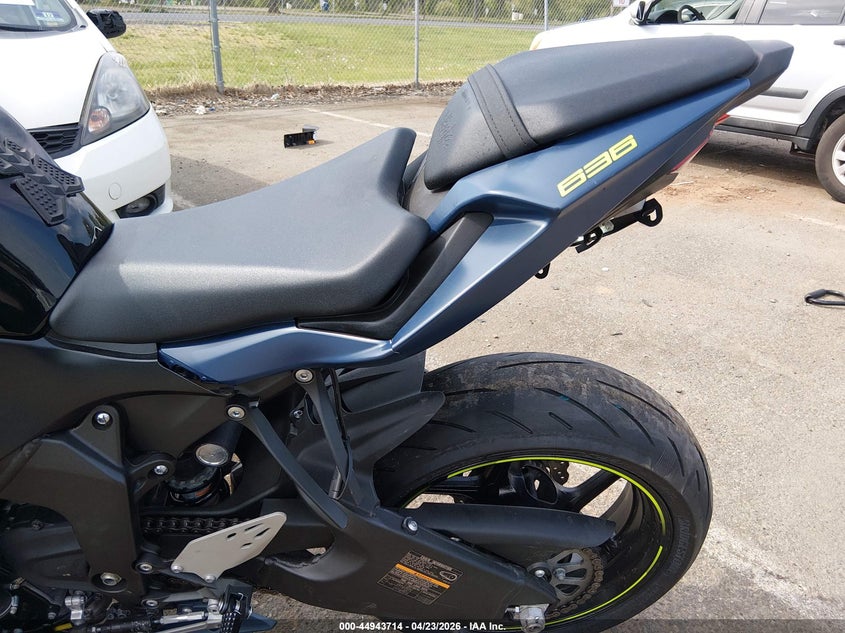 2023 Kawasaki Zx636 K VIN: JKBZXJH12PA016734 Lot: 44943714