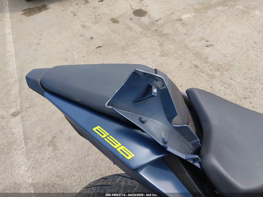 2023 Kawasaki Zx636 K VIN: JKBZXJH12PA016734 Lot: 44943714