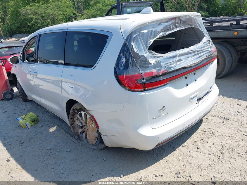 Vin: 2c4rc1l70nr121637, lot: 45441151, chrysler pacifica hybrid touring l 20223