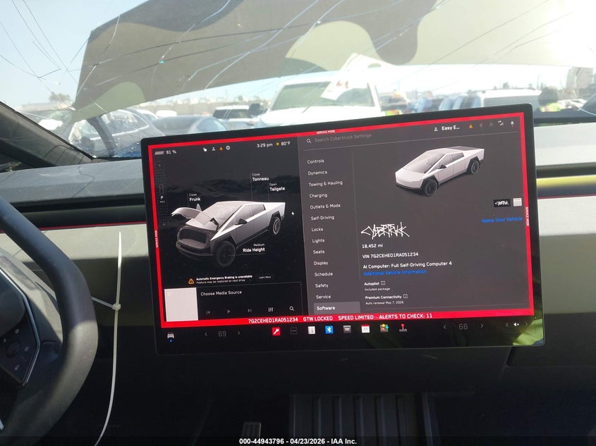 2024 Tesla Cybertruck All-Wheel Drive VIN: 7G2CEHED1RA051234 Lot: 44943796