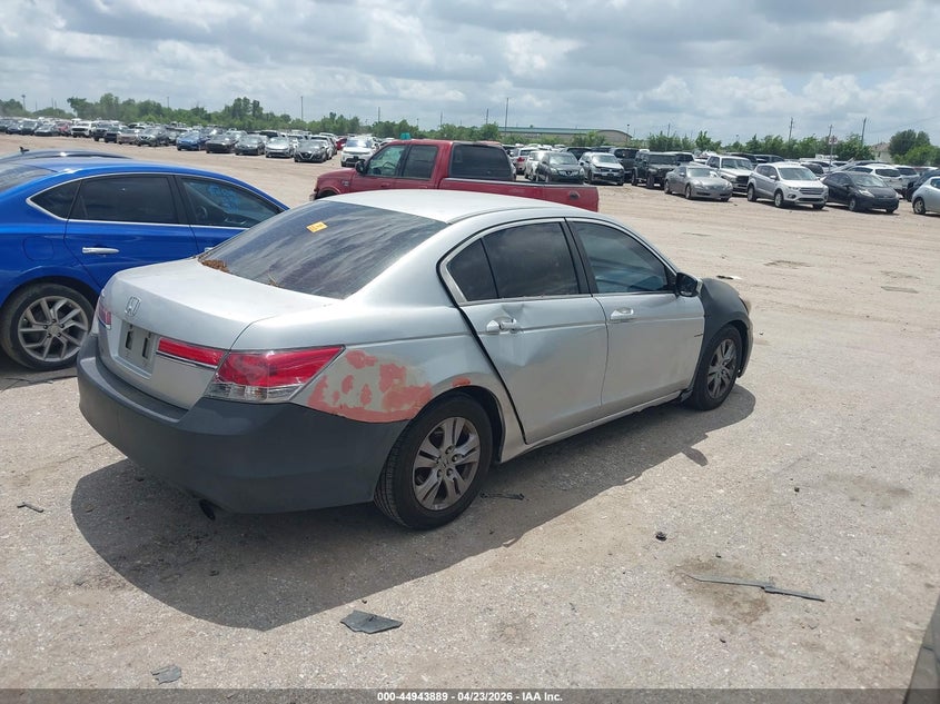 2012 Honda Accord 2.4 2.4 Lx-P silver Lot 111044943889 Vin 1HGCP2F49CA201782