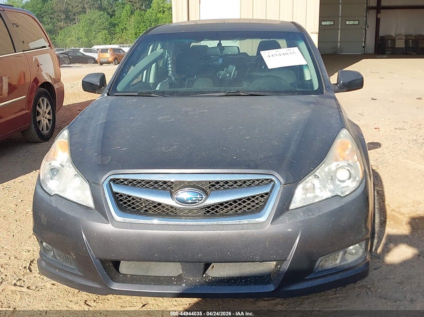 2012 Subaru LEGACY 2.5 2.5I Limited grey Lot 111044944035 Vin 4S3BMBK67C3024048