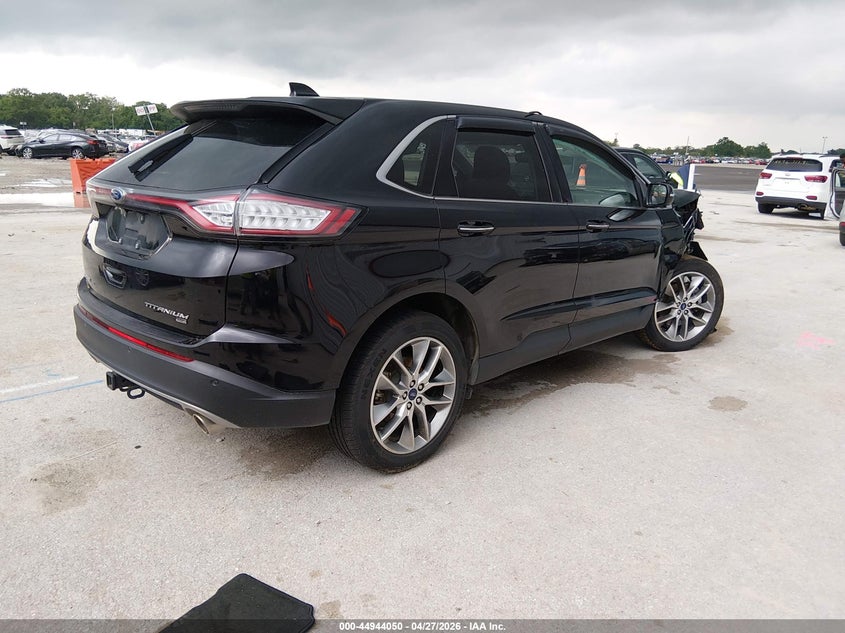 Vin: 2fmpk4k81hbb10726, lot: 45441446, ford edge titanium 20174