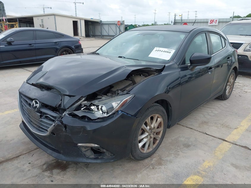Vin: 3mzbm1k73gm275802, lot: 45441476, mazda mazda3 i sport 20162