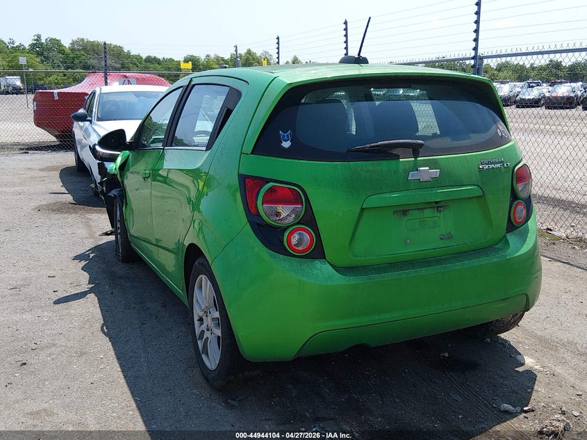 2015 Chevrolet Sonic Lt Auto