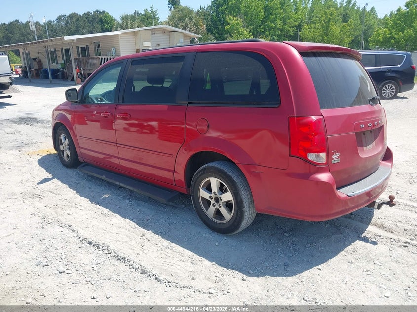 Vin: 2c4rdgcg1cr242416, lot: 45441612, dodge grand caravan sxt 20123
