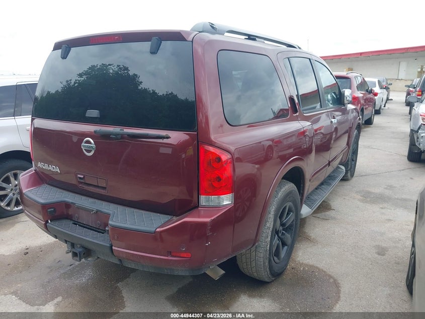 Vin: 5n1aa0ndxcn612626, lot: 45441703, nissan armada sv 20124
