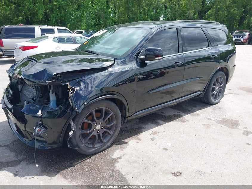 Vin: 1c4sdjct2jc198525, lot: 45441733, dodge durango r/t awd 20182